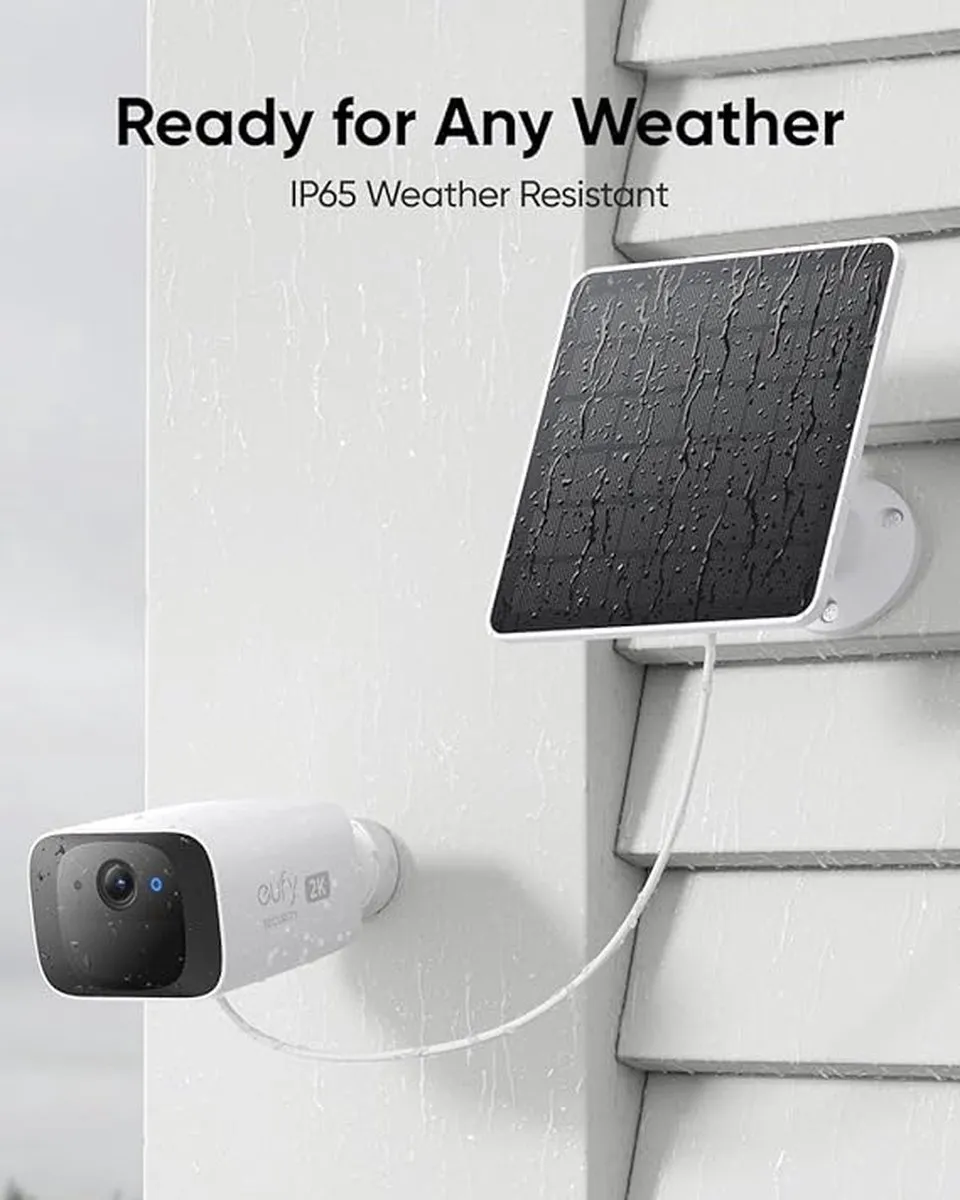 Eufy Zonnepaneel 3W - IP65 Weerbestendig - Wit