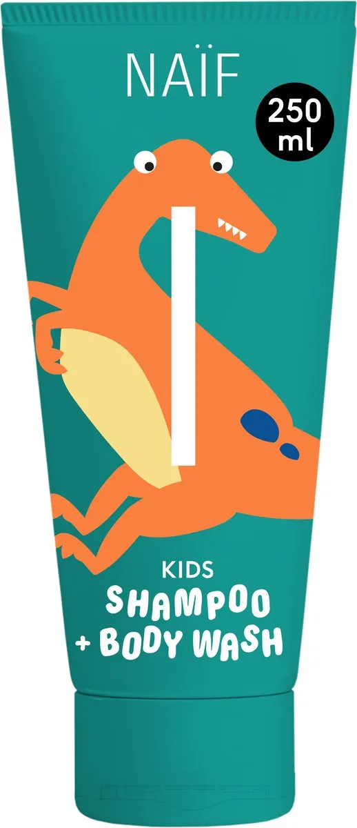 Naïf Kids 2-in-1 Shampoo & Body Wash 250ml