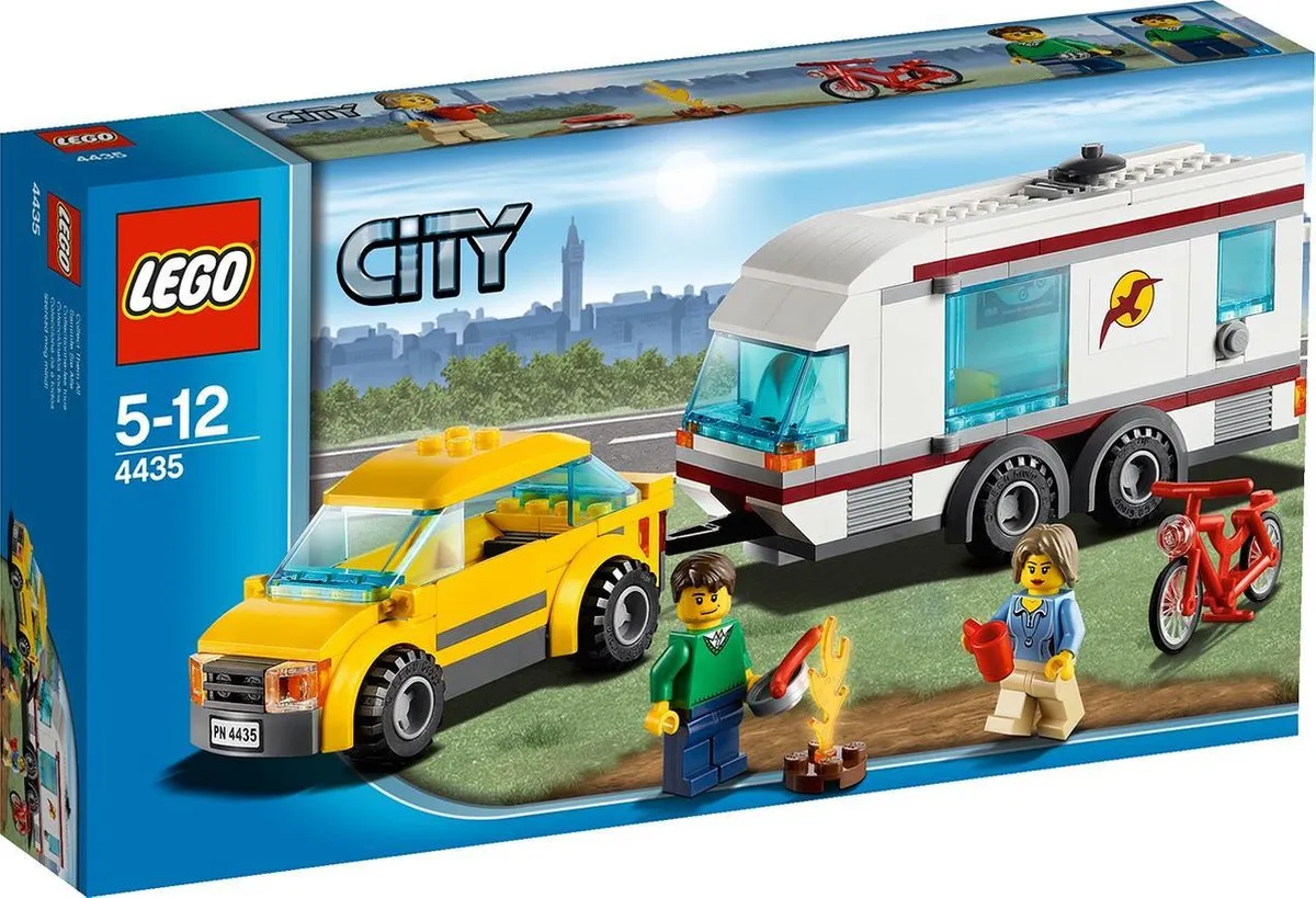 LEGO City Auto met Caravan 4435