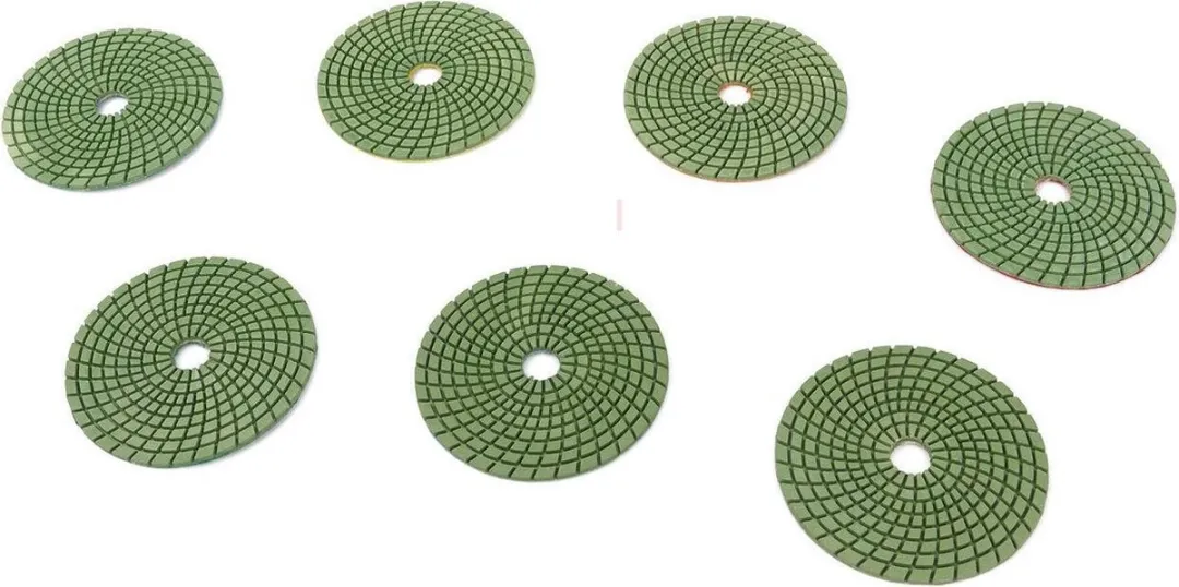 HBM 125mm Polijstschijven Set - 7-delig