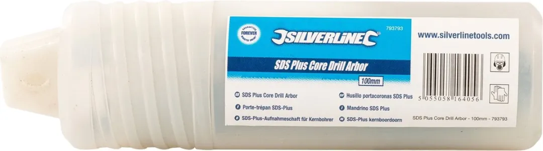 Silverline SDS-Plus Kernboordoorn 100mm - Beton