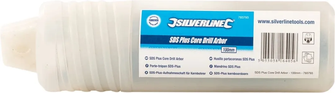 Silverline SDS-Plus Kernboordoorn 100mm - Beton