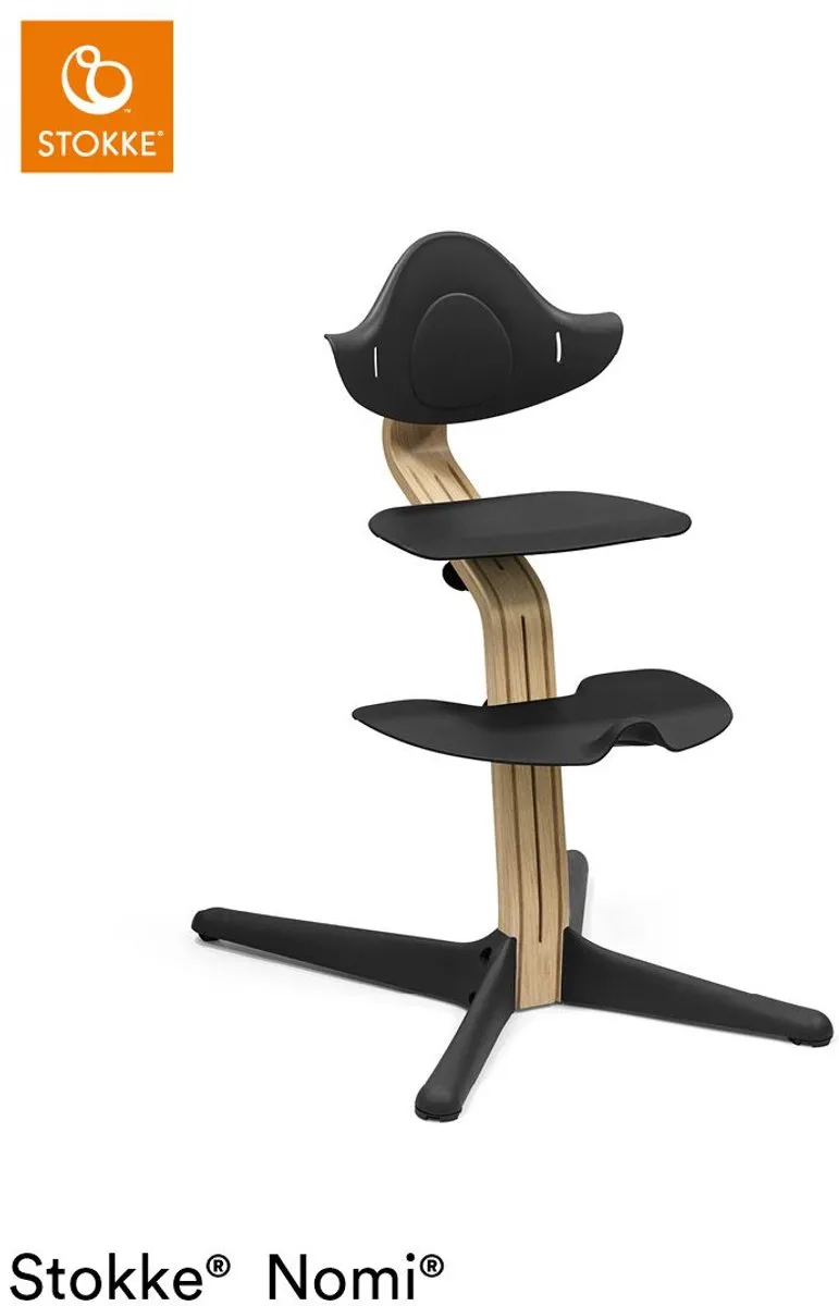 Stokke Nomi Kinderstoel - Oak Black