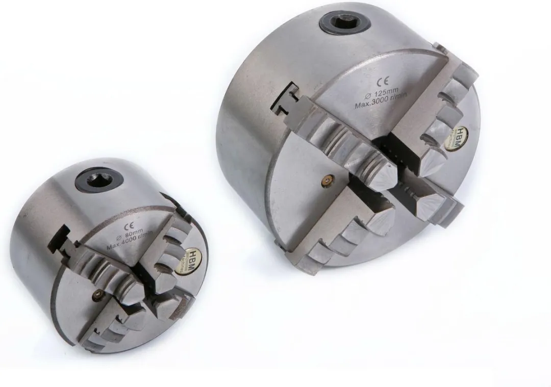 HBM Zelfcentrerende 4-Klauwplaat 160mm