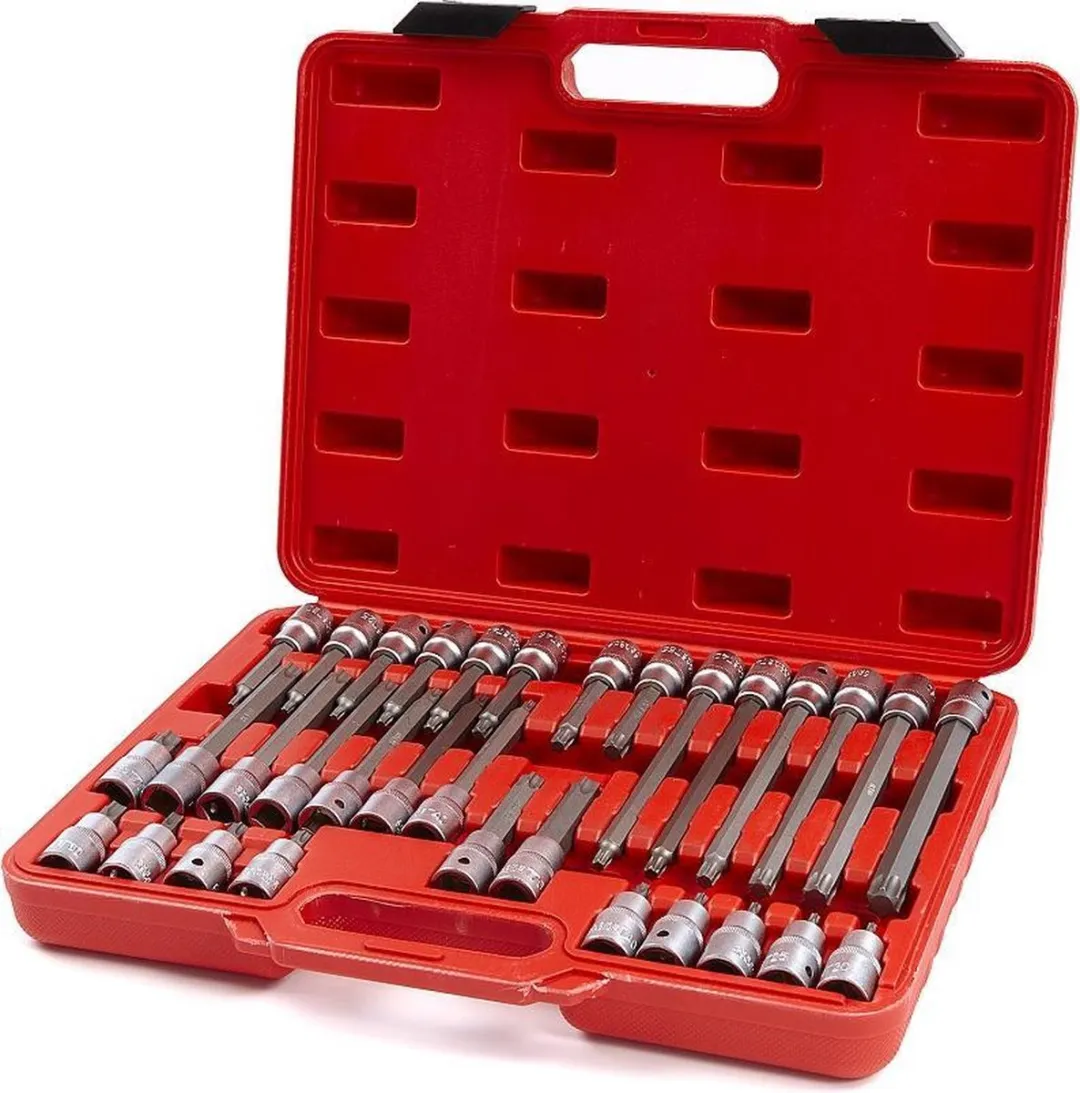 HBM Profi 32-delig 1/2" Torx Doppenset