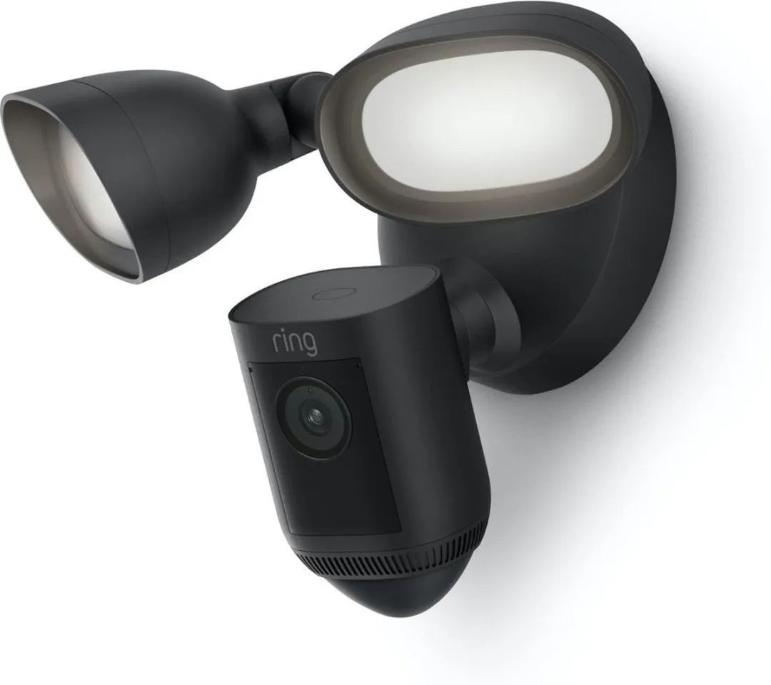 Ring Floodlight Cam Wired Pro B0CG6T4QNH IP-camera - 2K - Zwart