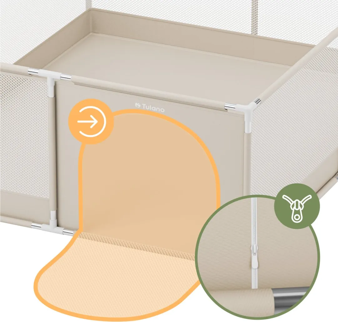 Tulano Cozy 25 Babybox 150x180cm - Beige