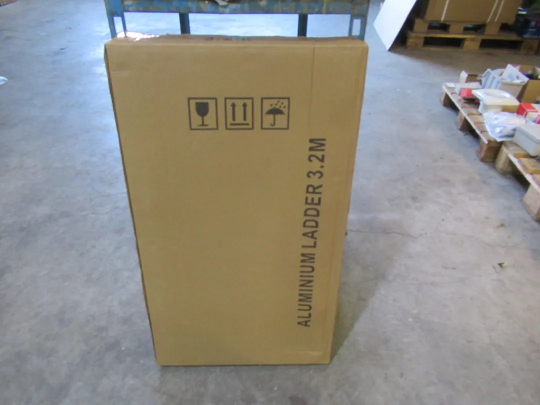 HBM Machines Telescoopladder 3.80m - Aluminium - Stabiliteitsbalk