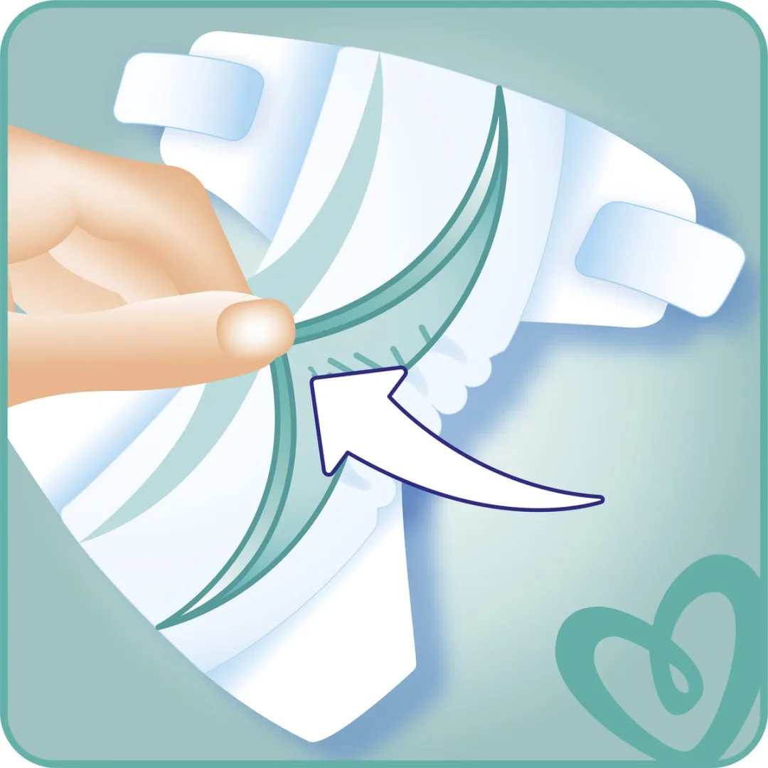 Pampers Maat 3 Luiers - 208 Stuks