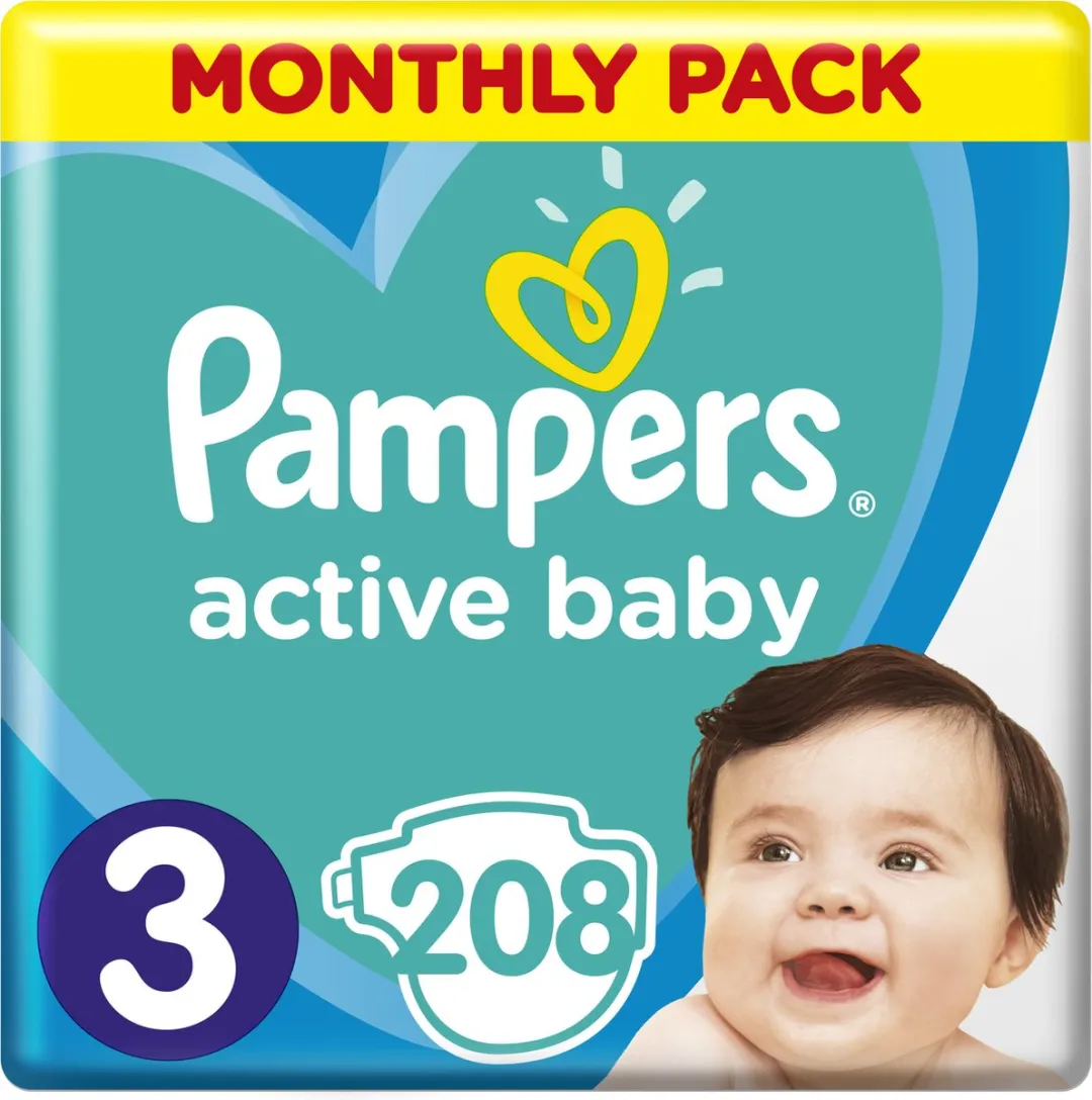 Pampers Maat 3 Luiers