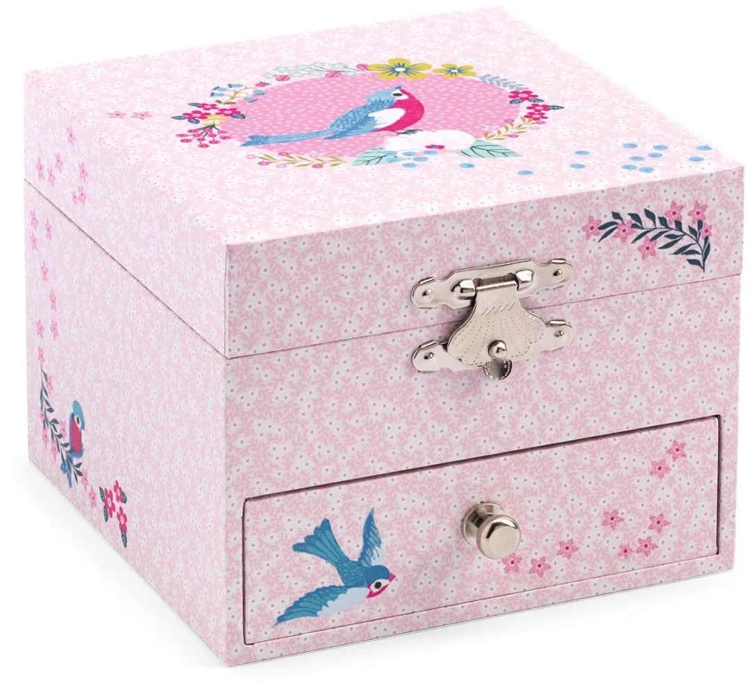 Djeco Muziekdoos & Juwelendoos Roze
