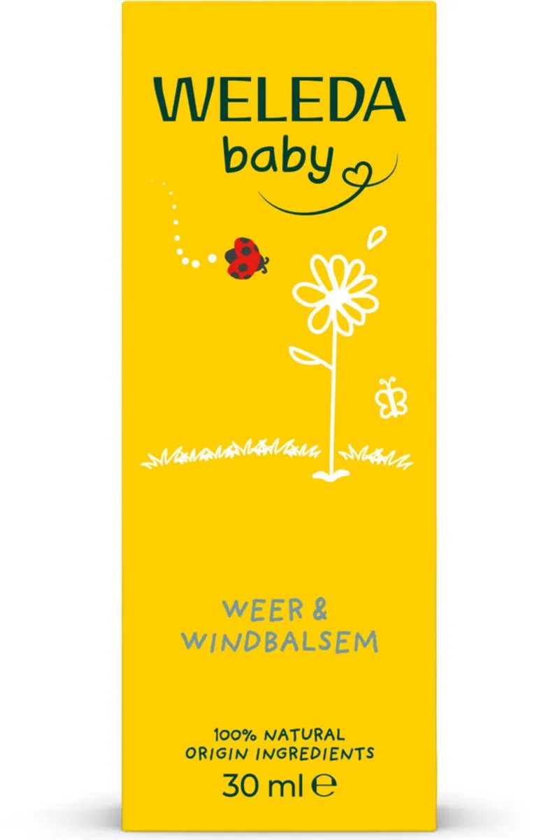 Weleda Weer & Windbalsem Calendula 30ml - 12 Stuks