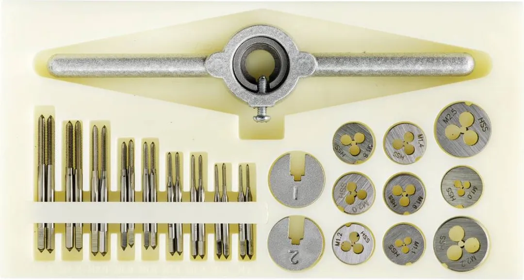 TOOLCRAFT TO-7106694 Tapborenset 30-delig - M1 t/m M2.5