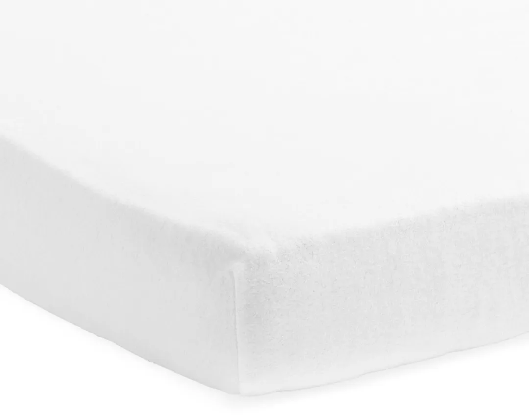 Jollein Hoeslaken Molton Wieg 40x80/90cm - Wit