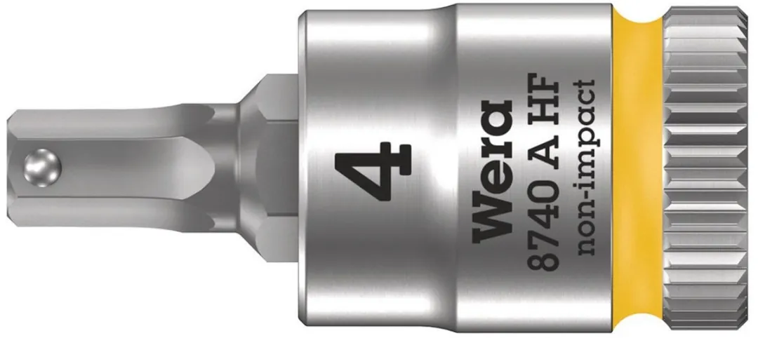 Wera 8740 A HF Zyklop Inbus - 4x28mm - 1/4"
