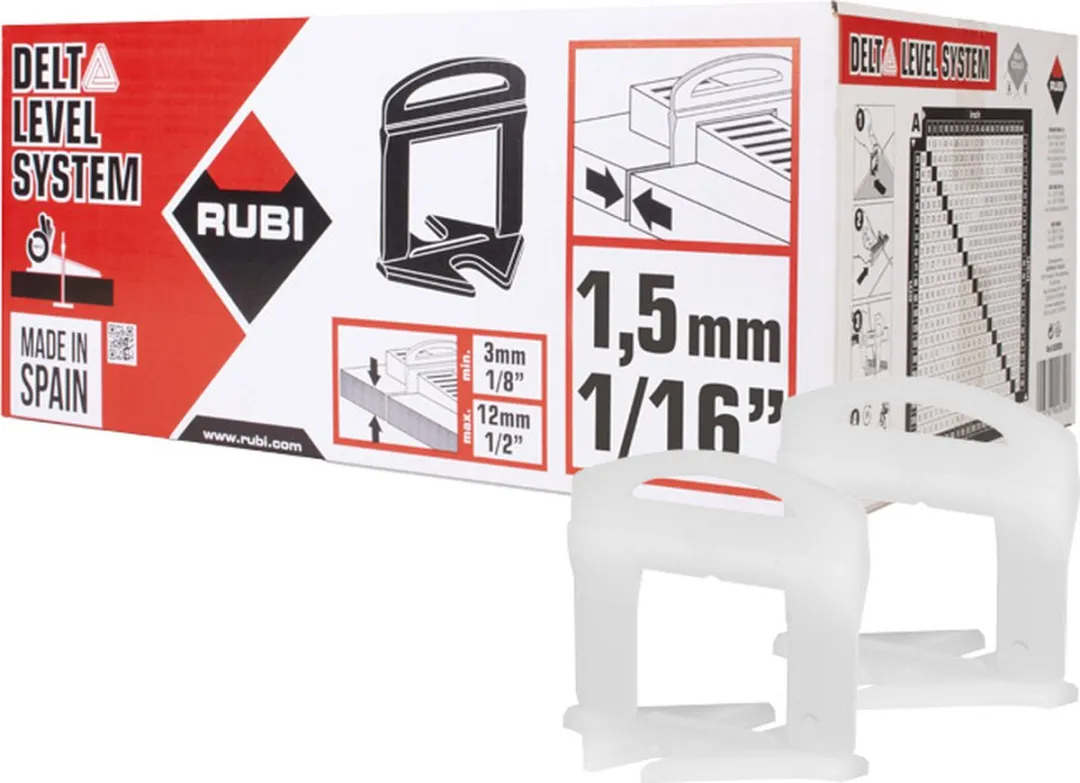 Rubi Levelling Clips 02855