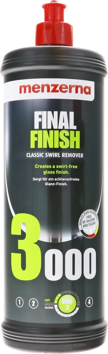 Menzerna Final Finish 3000 Polijstpasta 1000ml