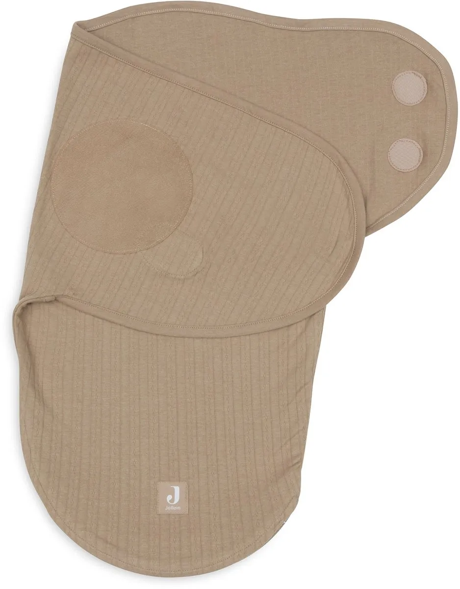 Jollein Baby Wrapper 0-3 maanden - Ajour Biscuit