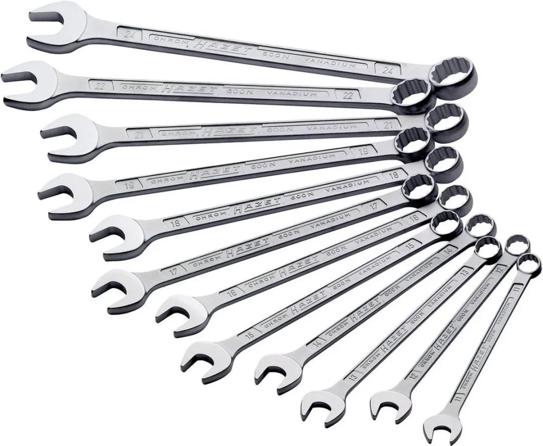 Hazet 600N/12N Ring-steeksleutelset 12-delig 10-22mm