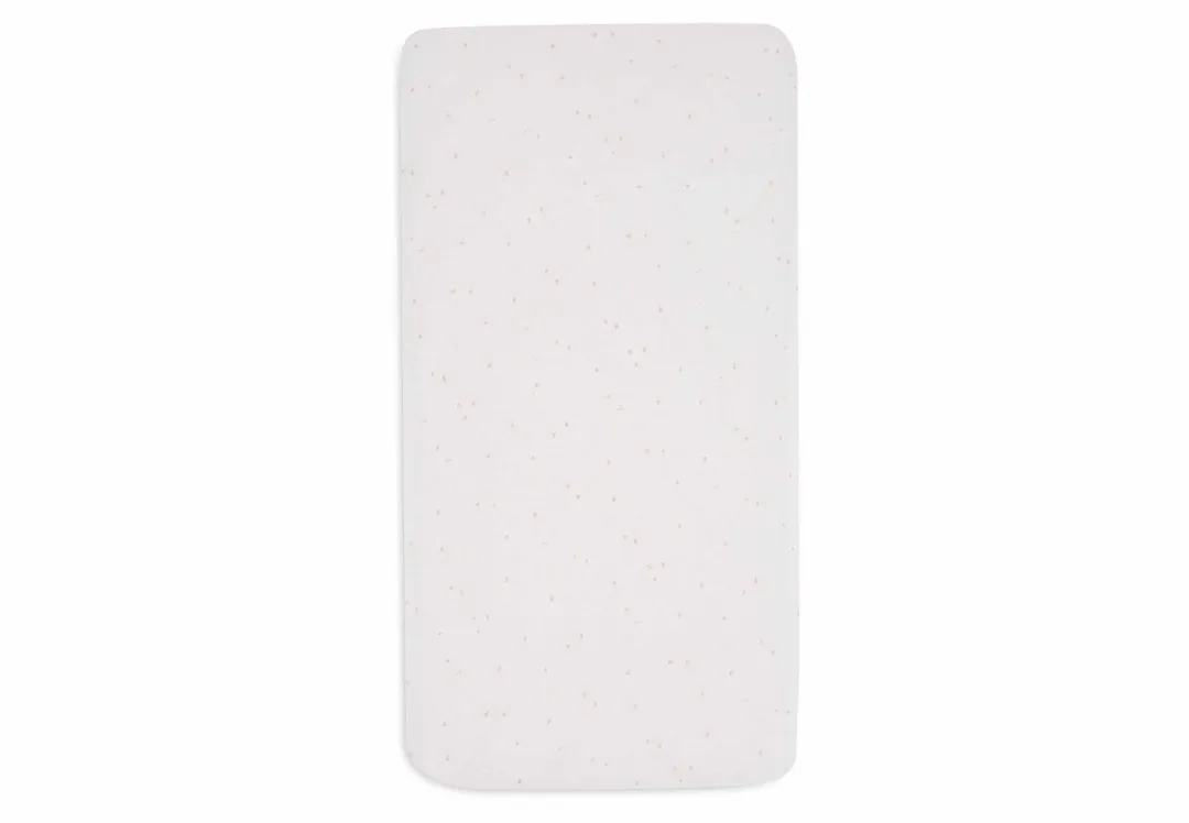 Jollein Twinkling Hoeslaken Ledikant 60x120cm - Jersey Wild Rose