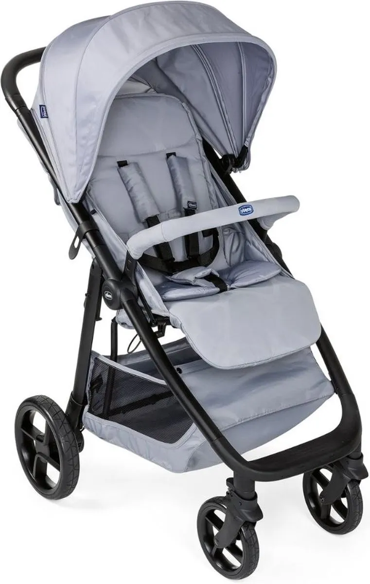 Chicco Buggy Multiride Bundel - Light Grey & Rammelaar