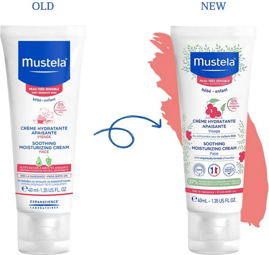 Mustela PTS Hydraterende Verzachtende Crème 40ml