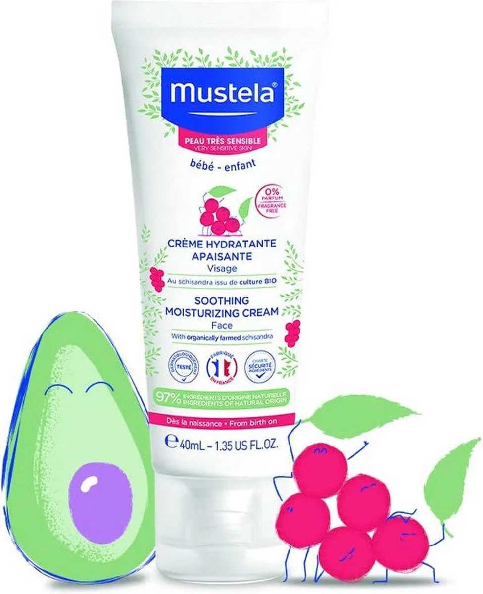 Mustela PTS Hydraterende Verzachtende Crème 40ml