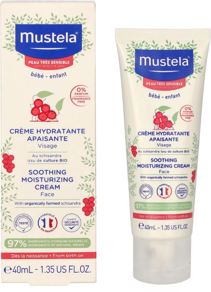Mustela PTS Hydraterende Verzachtende Crème 40ml