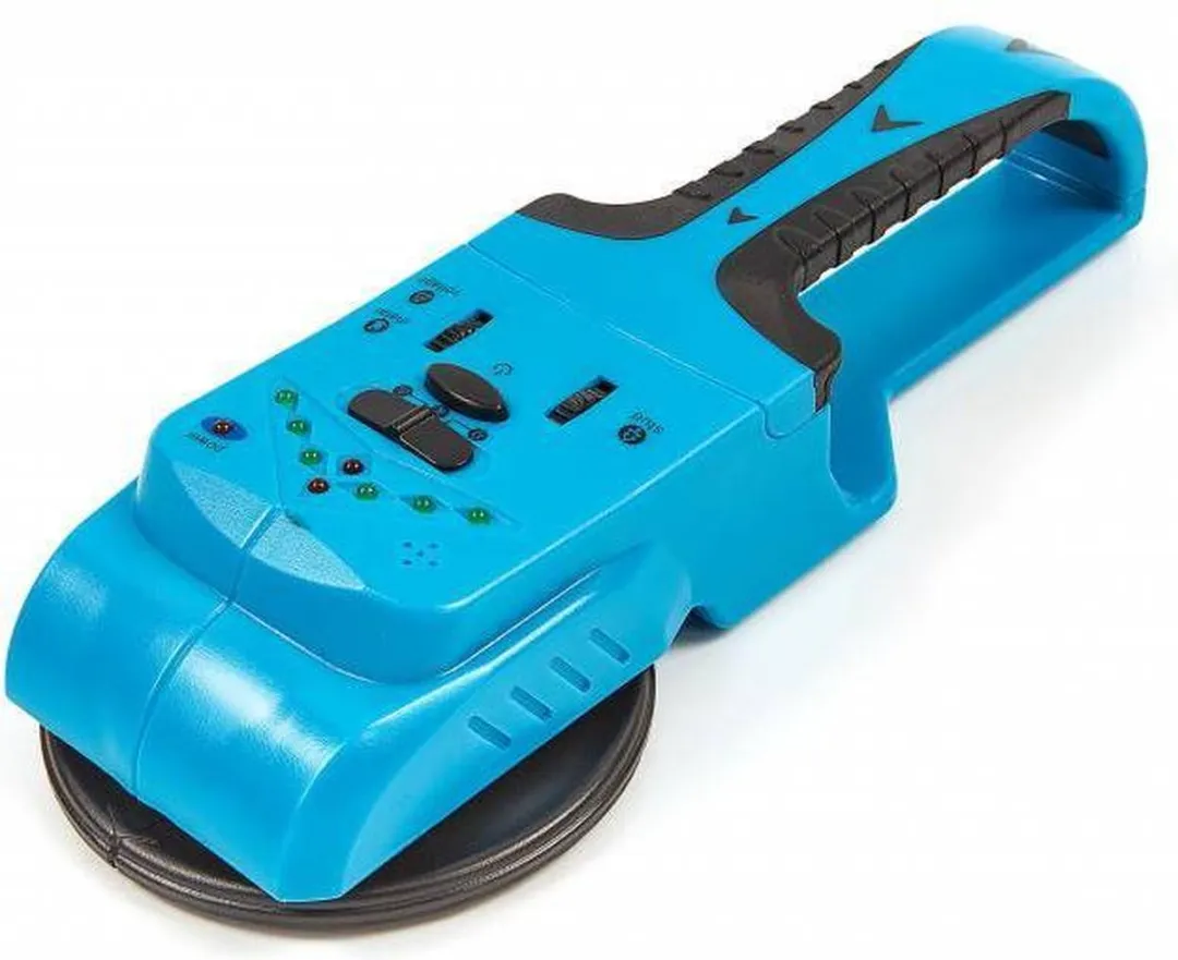Silverline 3-in-1 Steunbalk Metaal & Stroomdraad Detector 9V - Blauw