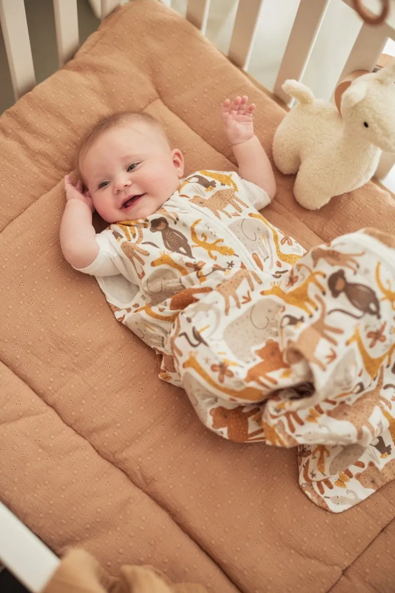 Jollein Zomerslaapzak Baby Hydrofiel 70cm Jungle - Multicolor