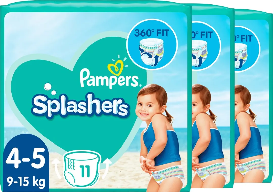 Pampers Splashers Maat 4-5 Zwemluiers
