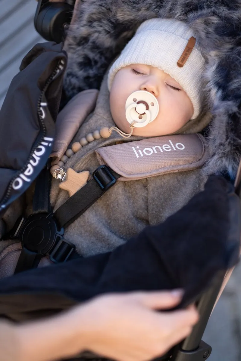 Lionelo Frode Kinderwagen Slaapzak - Zwart - Waterdicht