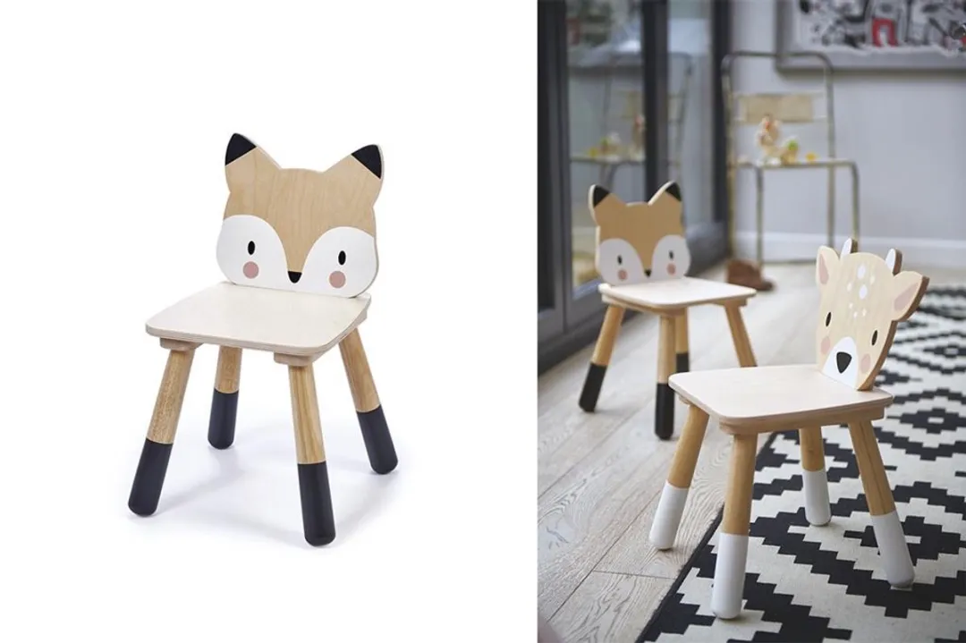 Tender Leaf Toys Houten Kinderstoel Vos