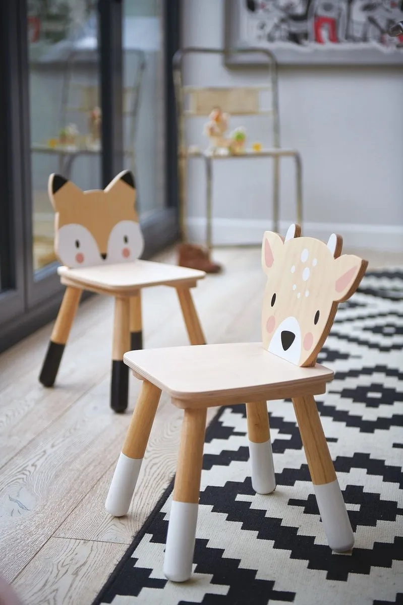 Tender Leaf Toys Houten Kinderstoel Vos