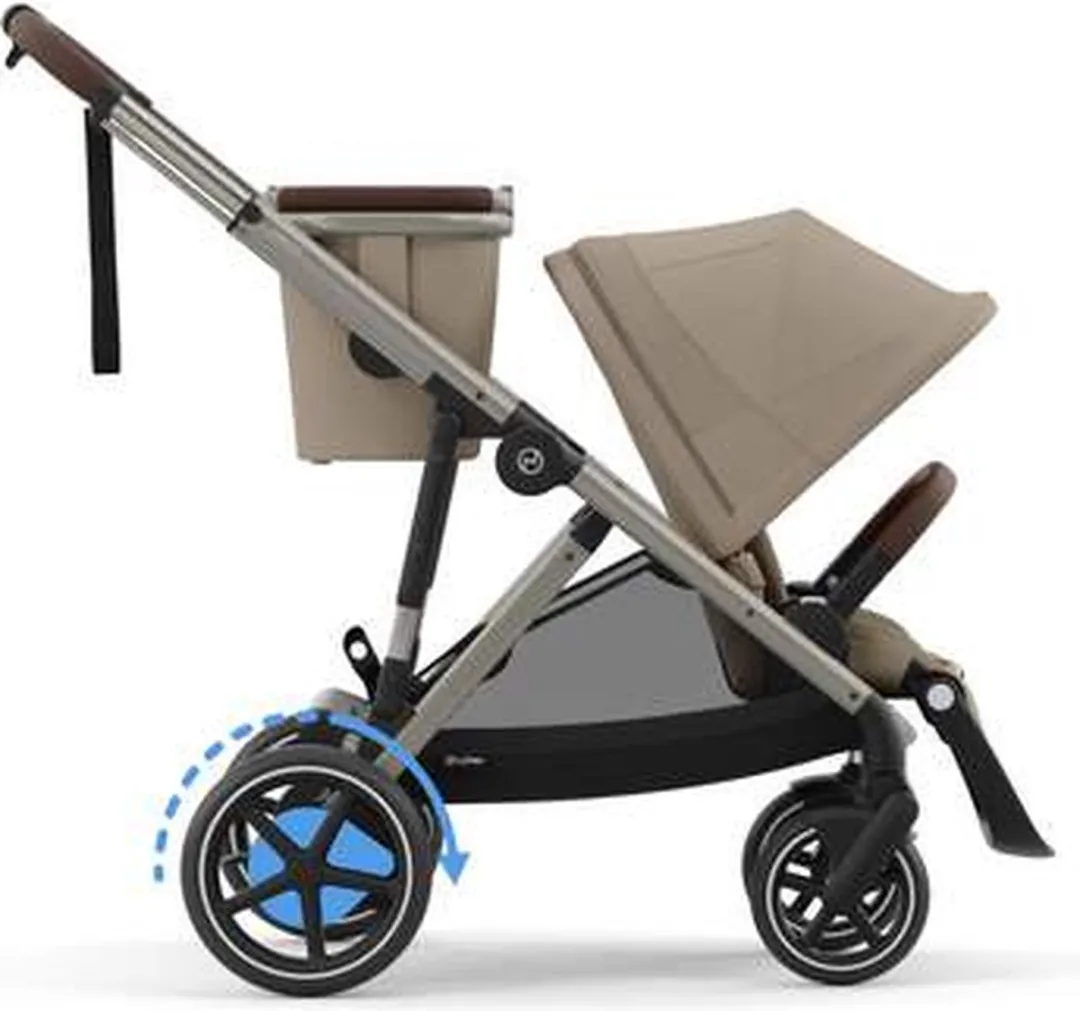 Cybex e-Gazelle S Kinderwagen - All-Terrain - Almond Beige