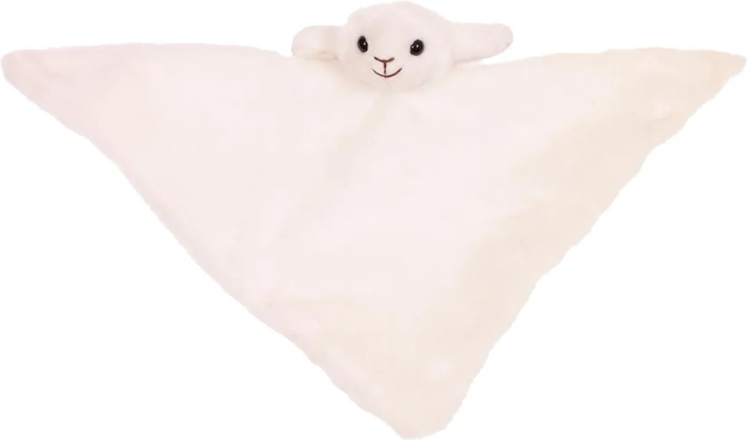 PIA Soft Toys Schaap Knuffeldoekje - 45 cm - Wit