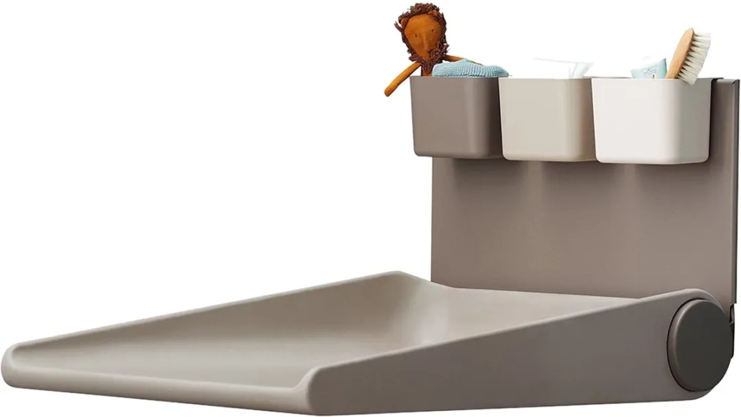 Leander Wally Wandcommode Cappuccino - met 3 Organizers