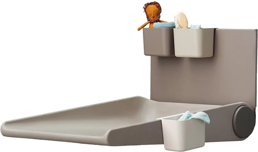 Leander Wally Wandcommode Cappuccino - met 3 Organizers