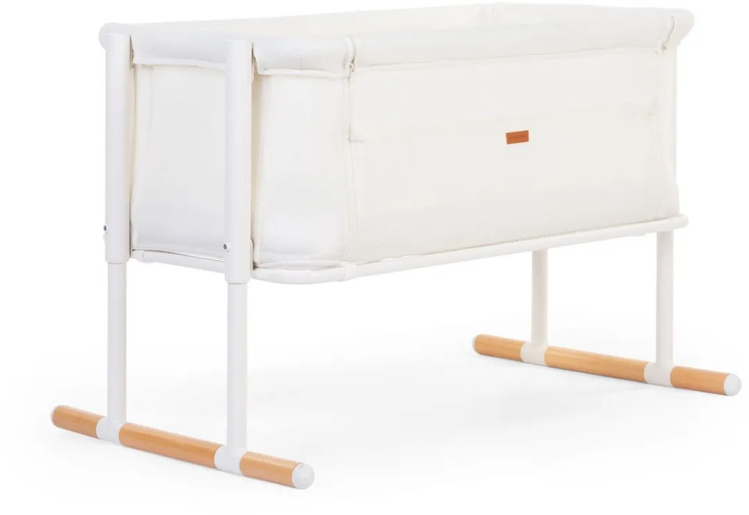 Childhome Evolux Co sleeper - 2 in 1 Wiegje - Naturel/Wit - 0 tot 6m - 97x64x85 cm
