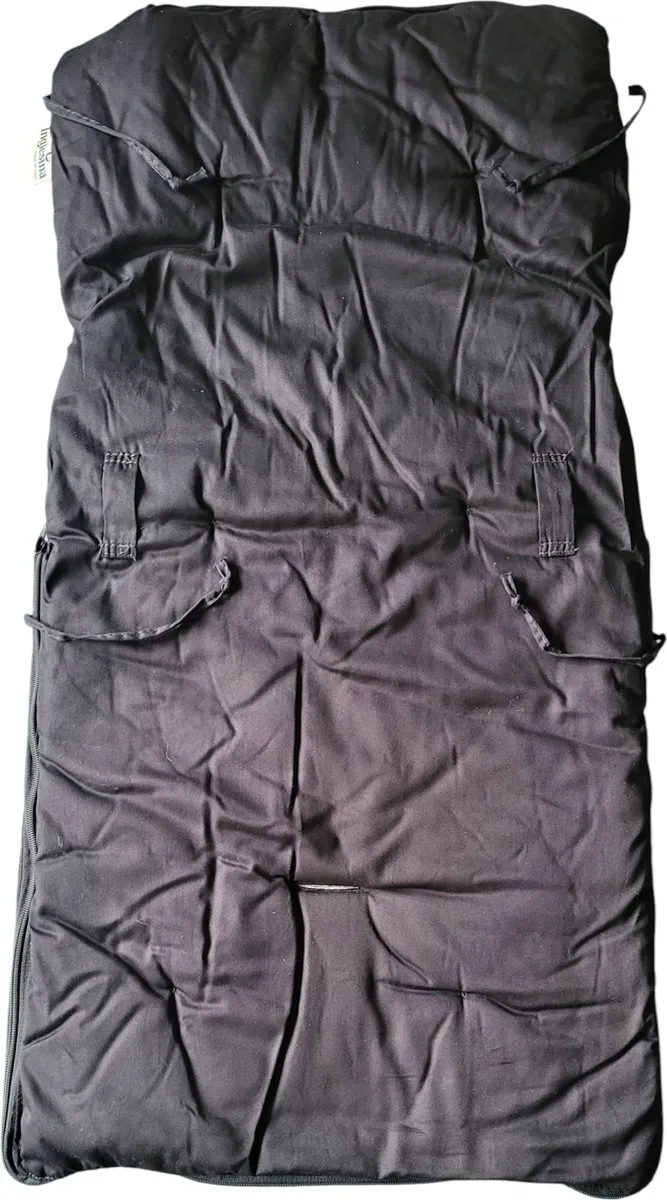 Voetenzak Inglesina Zwart & Wit