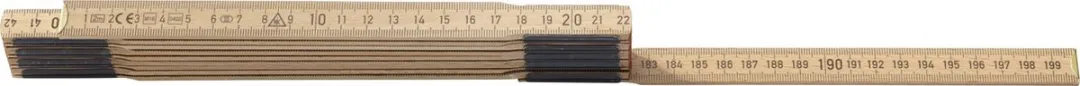 Hultafors P610N DU Duimstok 2m - Natuurlijk - afbeelding 4 van 6
