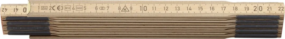 Hultafors P610N DU Duimstok 2m - Natuurlijk - afbeelding 6 van 6