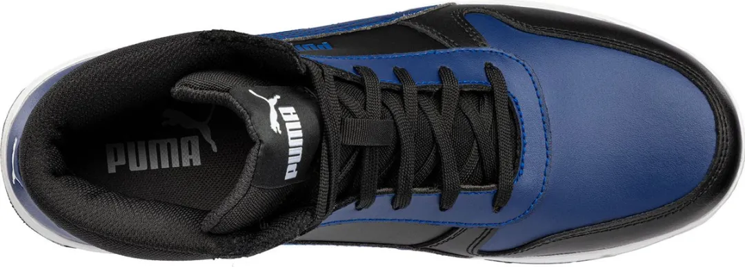 PUMA Frontcourt S3L 630070 - Werklaarzen - Zwart/Blauw