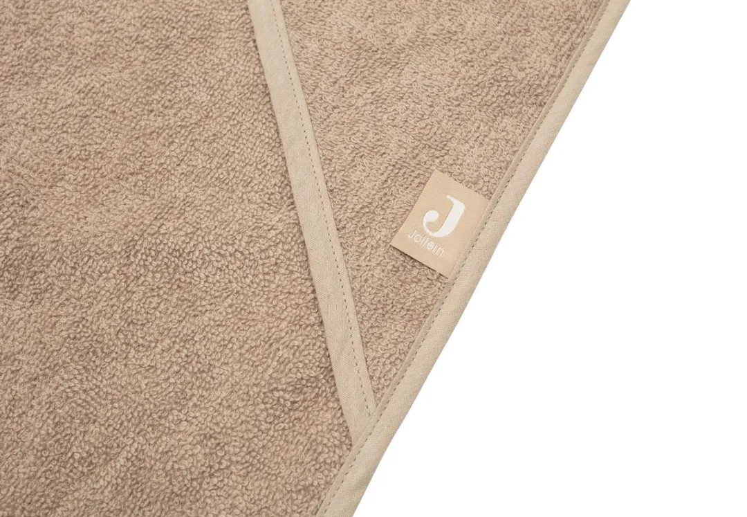 Jollein Badcape Badstof 100x100cm - Biscuit