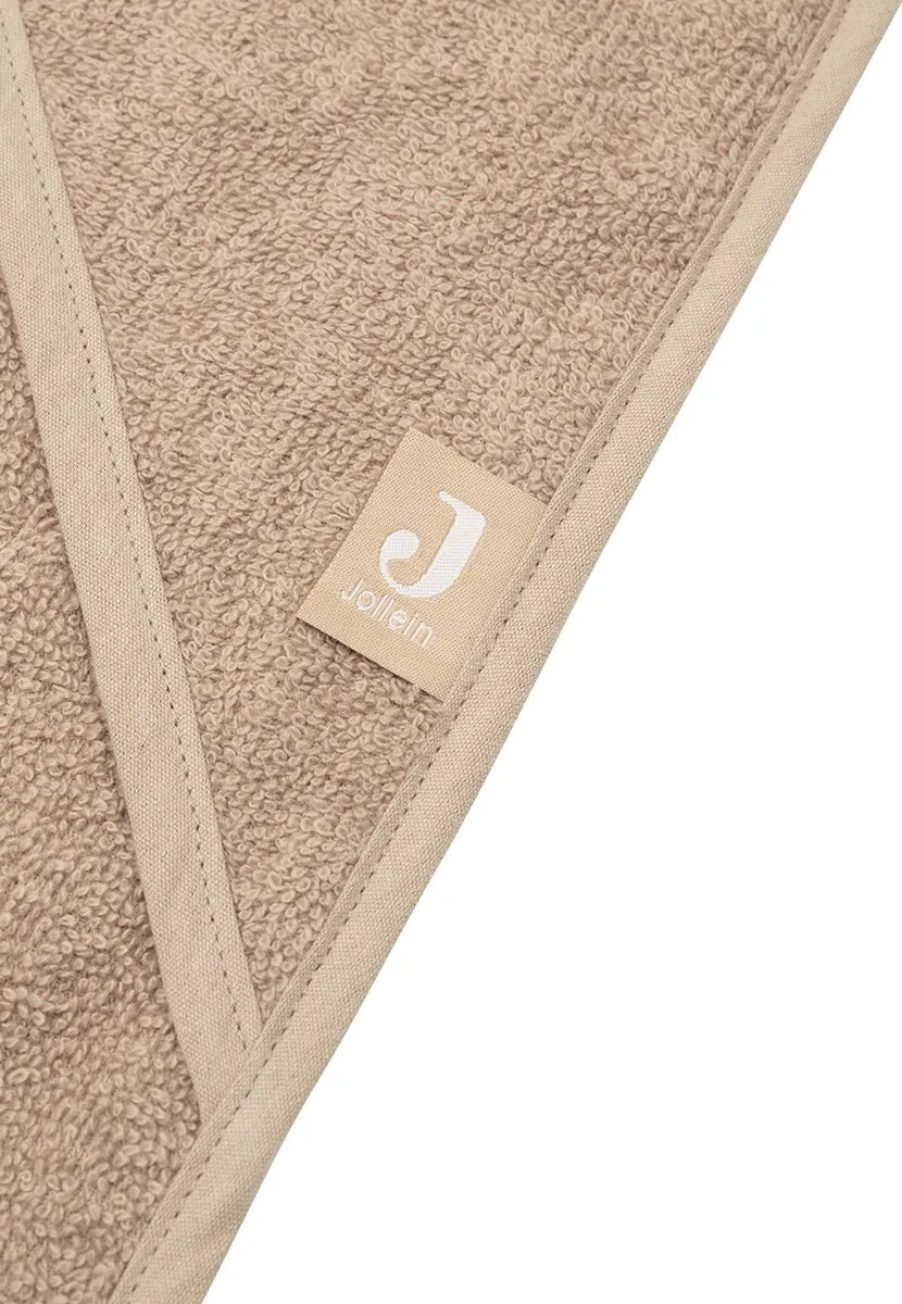 Jollein Badcape Badstof 100x100cm - Biscuit