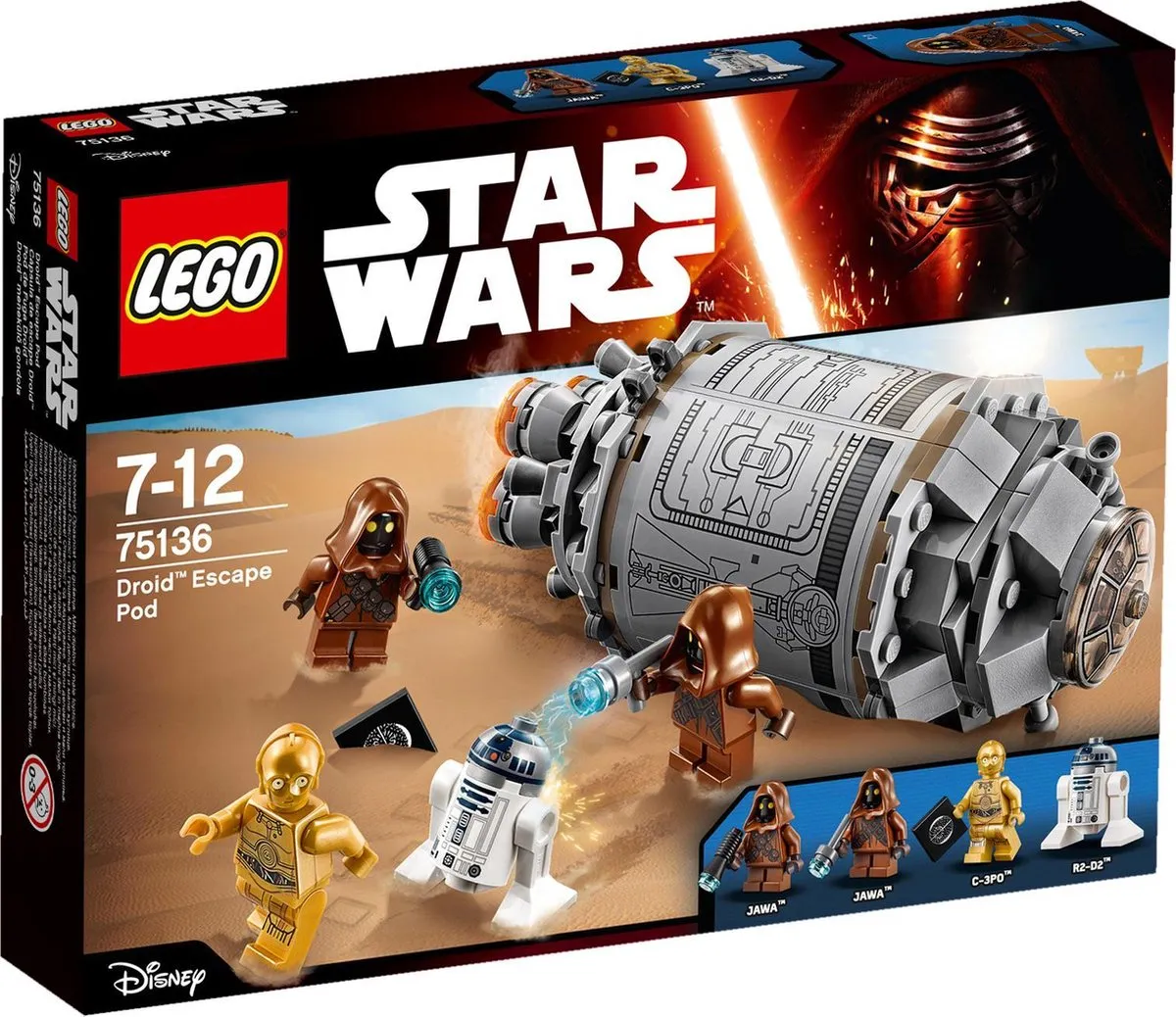 LEGO Star Wars Droid Escape Pod 75136