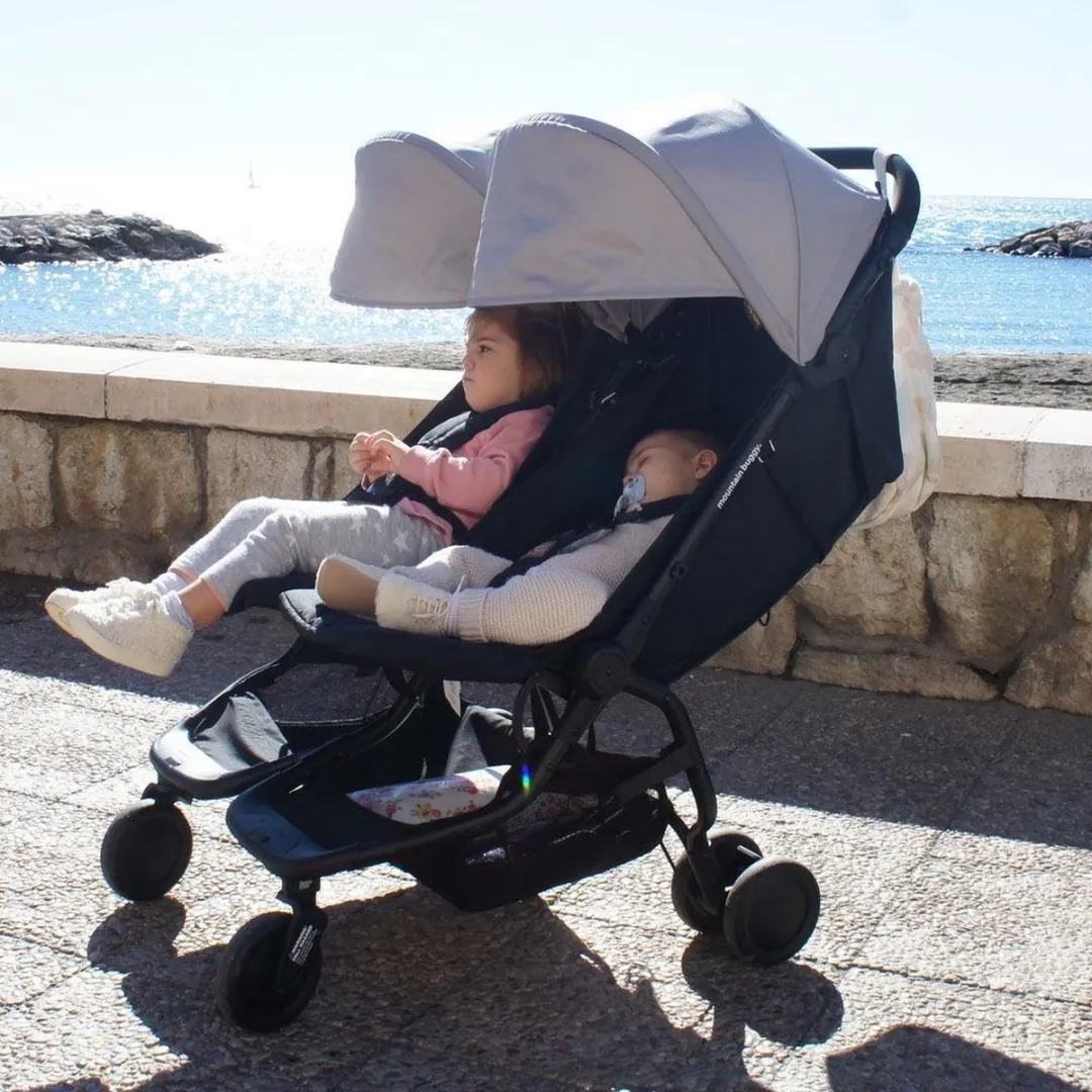 Mountain Buggy Nano Duo V3 Kinderwagen - Zwart