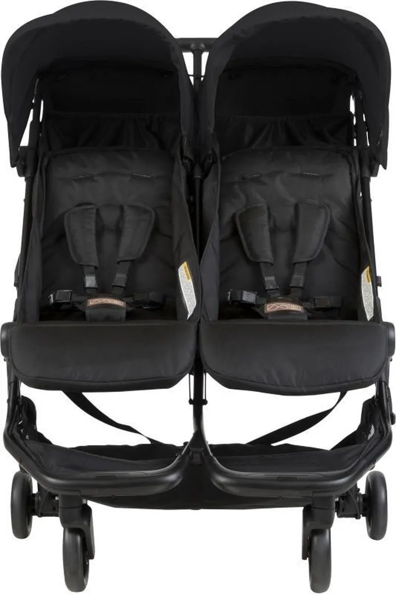 Mountain Buggy Nano Duo V3 Kinderwagen - Zwart