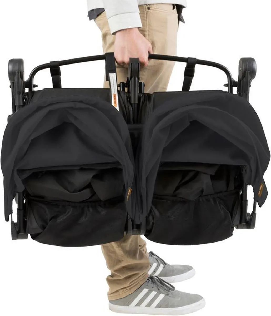 Mountain Buggy Nano Duo V3 Kinderwagen - Zwart