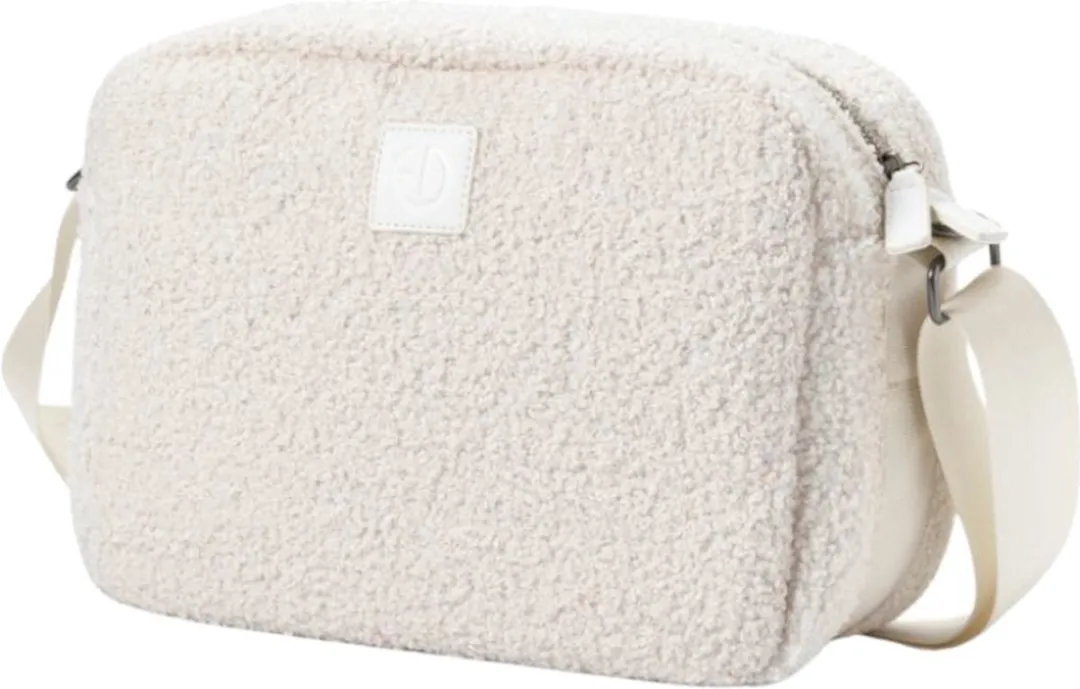 Elodie Crossbody Bag White Bouclé